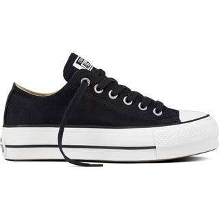Converse All Star Lift Ox Platform Dame, Black - 37