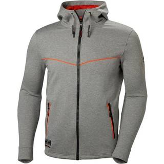 Helly hansen workwear chelsea e hood m hættetrøje gråmeleret