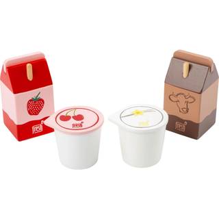 Small Foot - Wooden Play Food Dairy 4dlg.