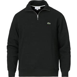 Lacoste Rib Interlock Half Zip Black