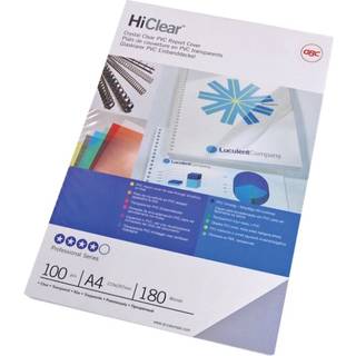 Indbindingsomslag GBC PVC A4 240mic Superklar, 100stk. CE012480