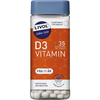 Livol Vitamin D 35 mcg (350 tabl)