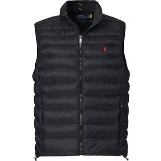 Polo Ralph Lauren Herren Steppweste schwarz unifarben