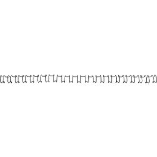 Multibindwire ryg GBC A4 21 ringe 8mm Sort 100stk. IB165122