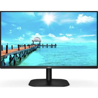 AOC 27B2AM - LED monitor - 27" - 1920 x 1080 Full HD (1080p) @ 75 Hz - VA - 250 cd/m² - 4000:1 - 4 ms - HDMI, VGA - black