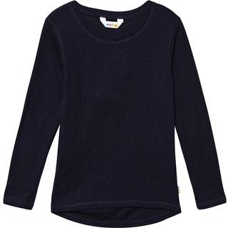 Joha Kid's Shirt L/S Basic Merino undertøj Børn størrelse 90 farve blå