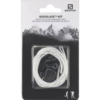 Salomon Quicklace Snørebåndsæt 1 Par - Spændelukning, Inkl. Vejledning, Unisex, Størrelse: One Size