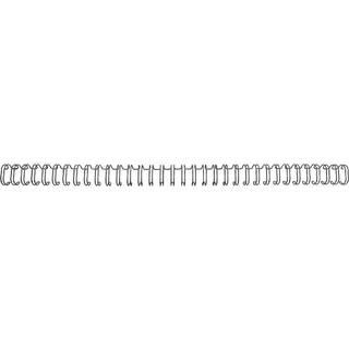 Wire ryg GBC 3:1 NO8 12.5mm A4 sølv 34 ringe 100stk. RG810897