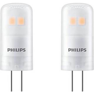 G4 - Philips LED Stiftpære - 1W - 115lm - 2700K - 2-pak