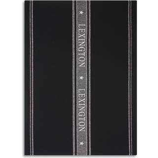 Lexington Icons Star viskestykke 50x70 cm Black/White