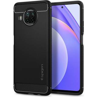Xiaomi Mi 10T Lite 5G Spigen Rugged Armor Cover - Sort