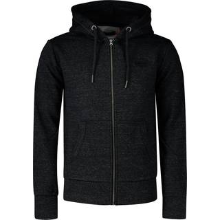 Superdry Klassisk Orange Label hættetrøje med lynlås