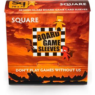 (70x70mm) Board Game Sleeves - Non-Glare: SQUARE 50 pack