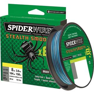 Spiderwire Stealth Smooth x8 blue, 150m-0,13mm / 11,2kg