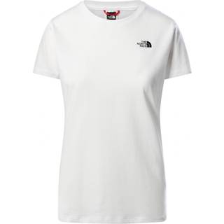 T-shirt The North Face W S/S Simple Dome Tee Tnf White L - Tnf White - L