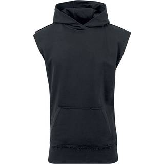 Urban Classics Open Edge Sleeveless Hoody Black