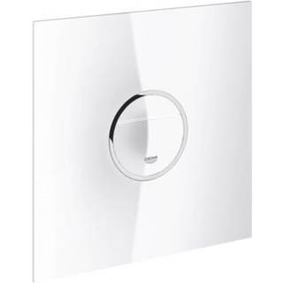 Grohe Veris Betjeningsplade med belysning til 2-skyls- og start/stop betj., moon white