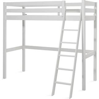 Loftseng Pino – hvid 90 × 200 cm