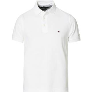 Tommy Hilfiger Herren Polo-Shirt weiß Slim Fit