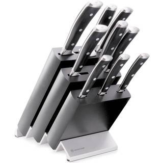 Classic Ikon knivblok 9 knive sort