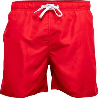Badeshorts | Polyester | Rød