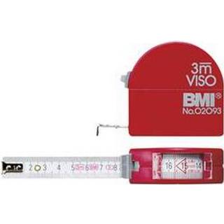 BMI Viso 405341010 Målebånd 3 m Stål