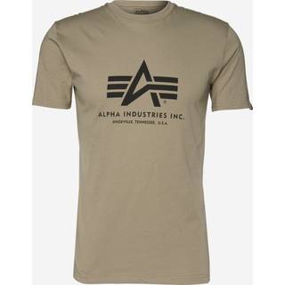ALPHA INDUSTRIES Herren T-Shirt grün - grün
