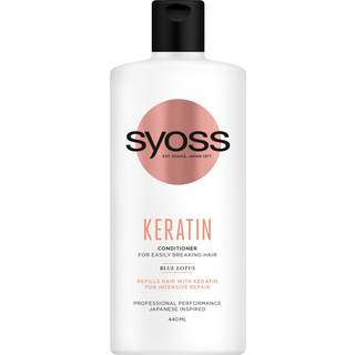 Syoss Intense Keratin Hårbalsam Til skørt og stresset hår 440 ml - 440 ml