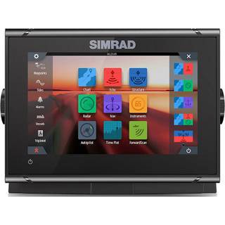 Plotter Simrad GO XSR, 7" + HDI-ekkolodstransducer (CHIRP, DownScan)