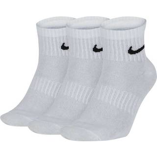 Nike Everyday Lightweight Ankle Socks 3-Pack Str. 46-50 Hvid