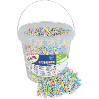 Playbox Perler Pastel I Spand 10000 Stk