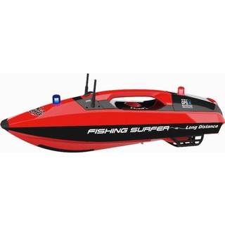 Fishing Surfer RC Foderbåd - båd til fiskeri med GPS - Med GPS