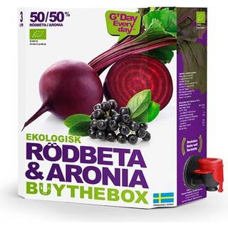Buy the Box Økologisk Surbær- og rødbedejuice 3L