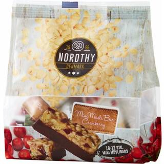Nordthy Mini Müsli Bars Cranberry (175 g)