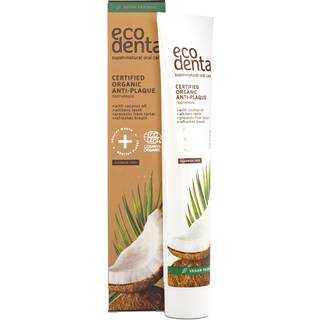Ecodenta Tandpasta M. Kokosolie Uden Fluor - 75 ml