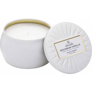 Voluspa Decorative tin duftlys 25 timer Bourbon Vanille