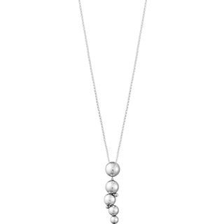 MOONLIGHT GRAPES halskæde med vedhæng, Georg Jensen, Oxideret sterlingsølv