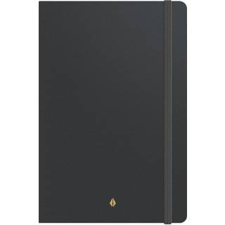 Burde Deluxe Notesbog | A5 | Linjeret | Black