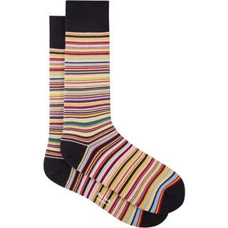 Paul Smith Mulitstripe Socks Black