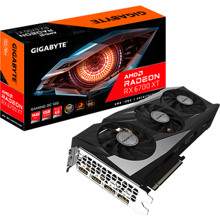 GIGABYTE Radeon RX 6700 XT GAMING OC - 12GB GDDR6 RAM - Grafikkort