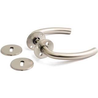 Habo A13182-19 dørgreb inkl. nøgleskilt, indvendig, 19 mm, rustfri