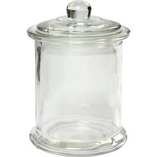 Glaskrukke m. låg | 330ml | 10 stk.
