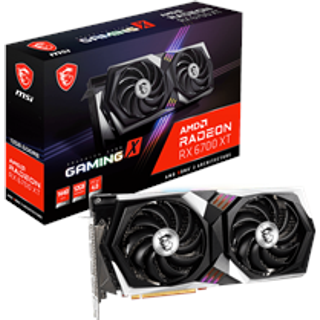 MSI Radeon RX 6700 XT GAMING X - 12GB GDDR6 RAM - Grafikkort