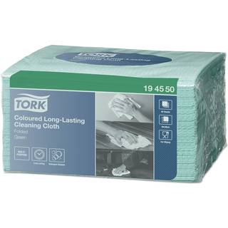 Tork W8 Allround klud 1lags Grøn  40 stk/pak