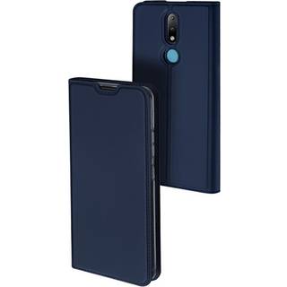 Nokia 2.4 - DUX DUCIS skin pro læder cover - Blå