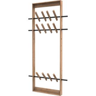 We Do Wood Coat Frame Knagerække Smoked Oak/Brass