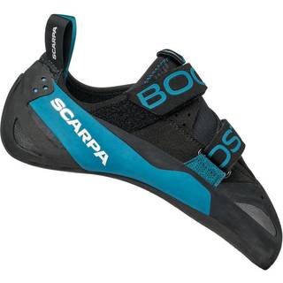 Scarpa Boostic Klatresko størrelse 44,5 farve sort/turkis