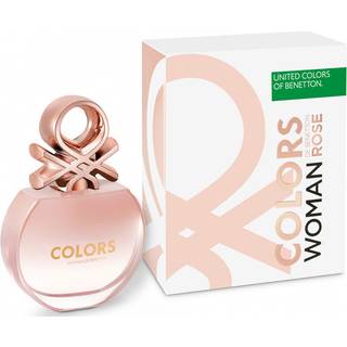 Benetton Colors de Benetton Woman Rose Eau de Toilette til kvinder 80 ml - 80 ml