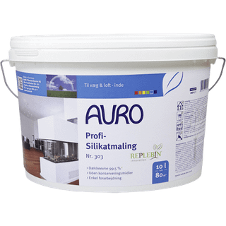 AURO Pro Ekstrem Silikatmaling 5L ( Anbefales til Skamowall og Ytong )
