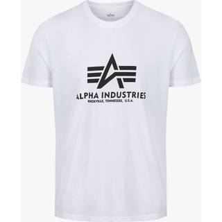 ALPHA INDUSTRIES Herren T-Shirt weiß